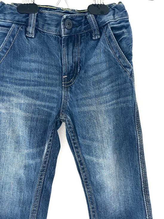 Gap Straight Like New Toddler Jeans, Indigo Wash, Front & Back Pockets - Picture 3 of 13